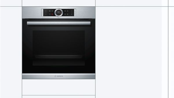BOSCH - Horno eléctrico 24", 60cm, Serie 8, acero inoxidable image 2