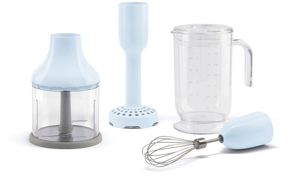 SMEG - Batidora de Mano con Accesorios - Azul Pastel image 7